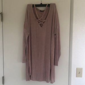 Boohoo Tunic Top